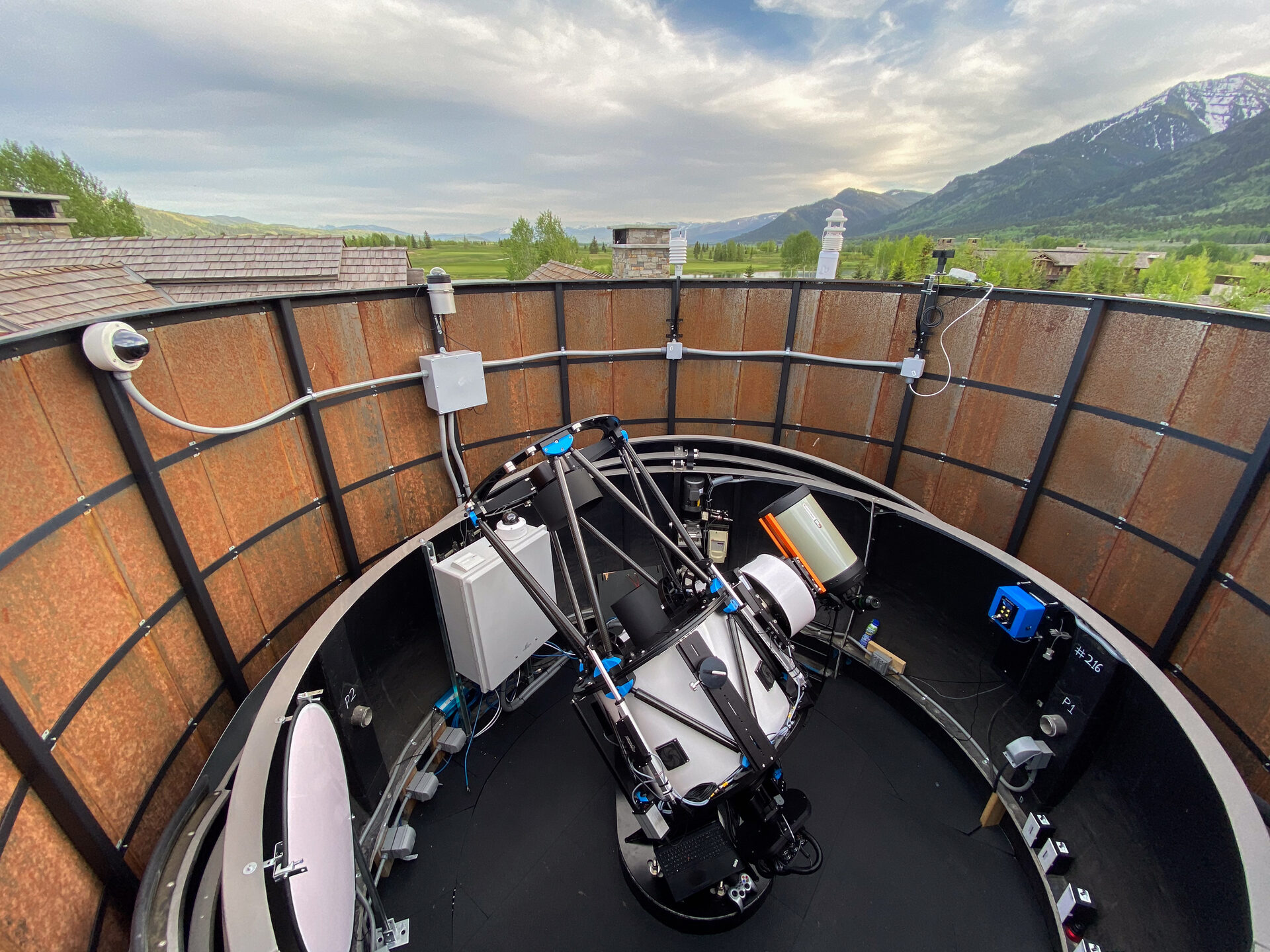 Private observatory, Jackson Hole Wyoming
