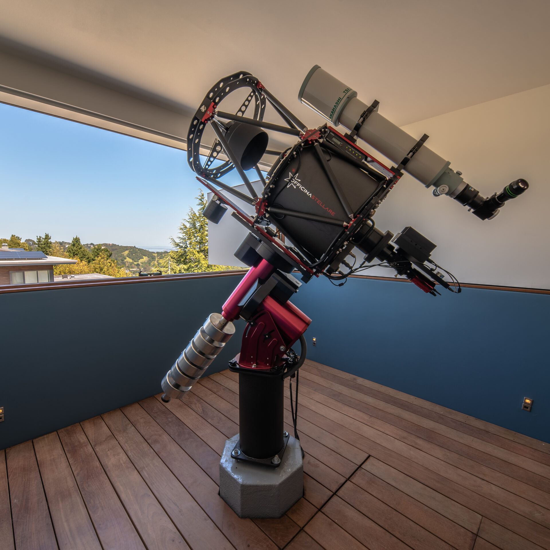 Private observatory, Marin County California