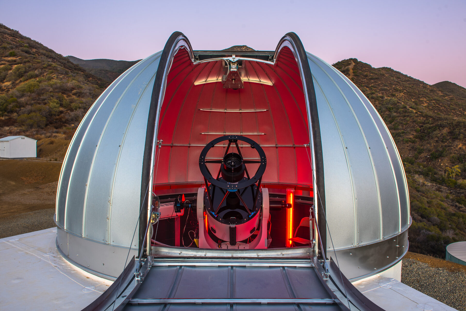 The Thacher School observatory dome, Ojai California